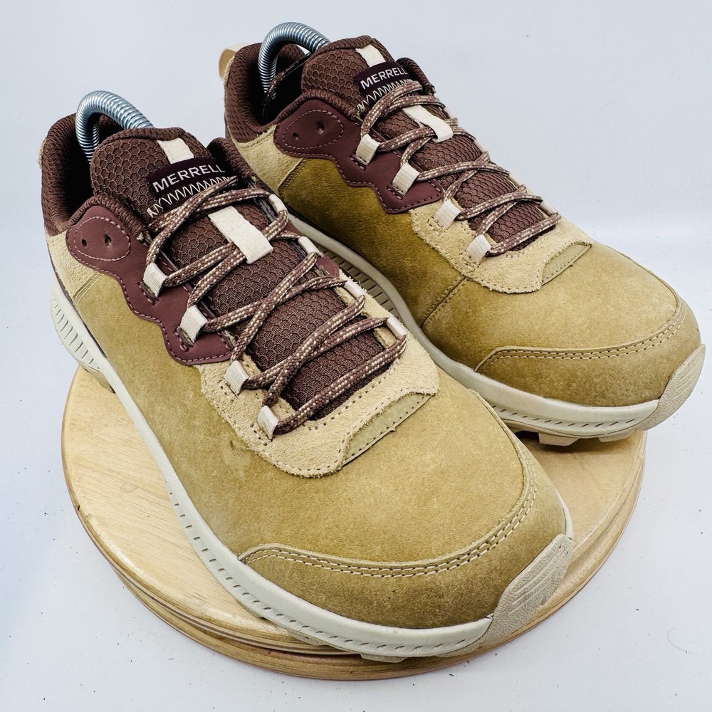 Merrell Speed Strike 2 LTR Hiking Shoes Womens 9 Tan Leather Trail Sample - Picture 1 of 9